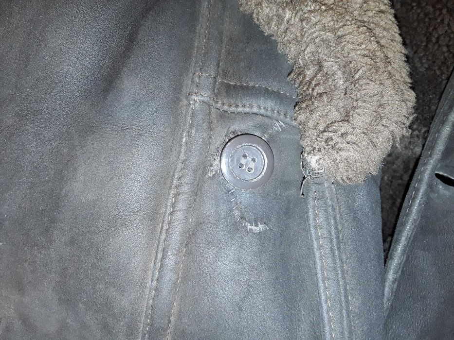 Мужская дублёнка,  овчина.