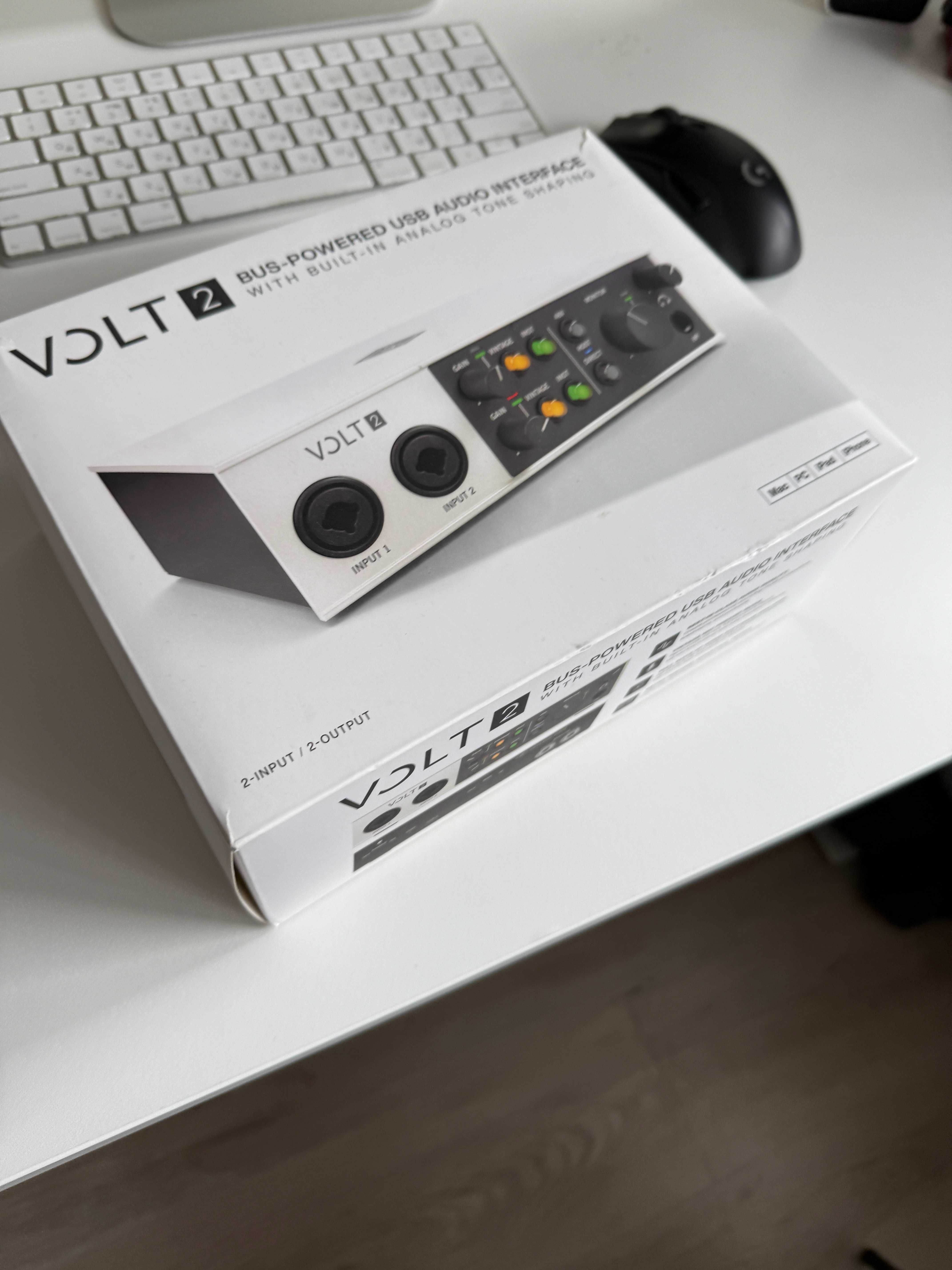 Universal Audio Volt 2 Interfejs audio USB Midi (Stan jak nowy)