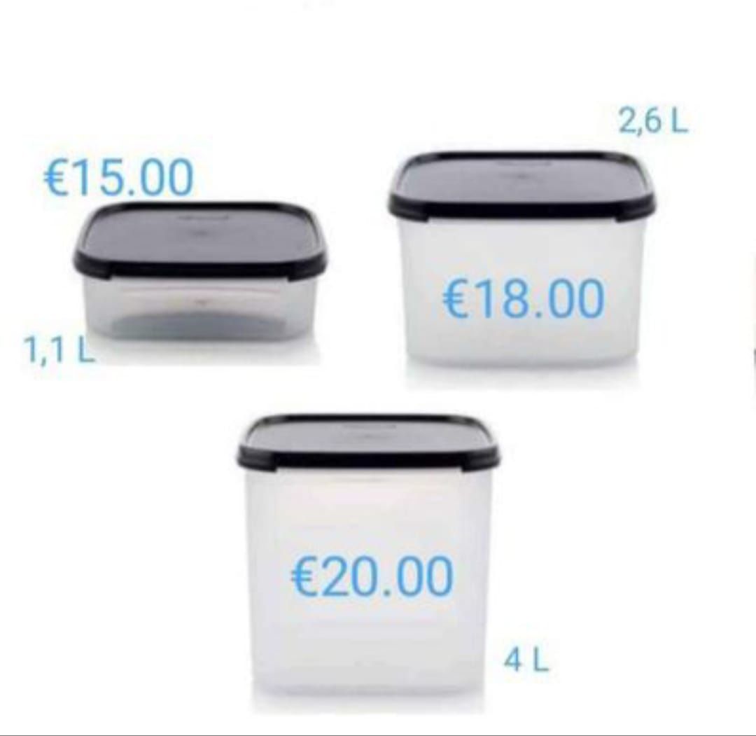 Promoções imperdíveis Tupperware desde €8.00