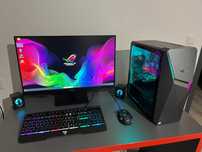 Komputer Gamingowy i5 9th 16GB SSD 1,5 TB GTX 1660 Monitor 27