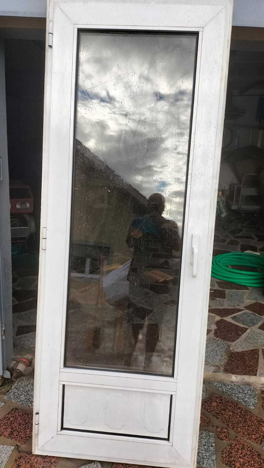 Porta de varanda com vidro duplo - bom estado