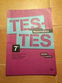 Caderno Testes Matemática 7. Ano