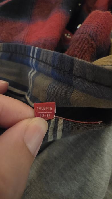 Ubrania dla chłopców, dwie torby