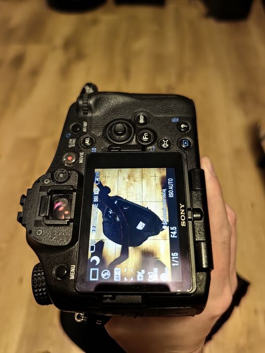 Sony A77 + obiektywy + torba