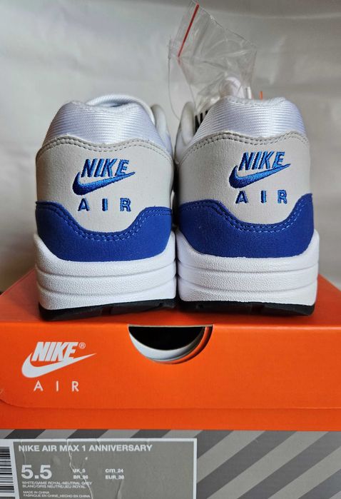 Nike Air Max 1 30th Anniversary OG University Blue 2017 5,5US