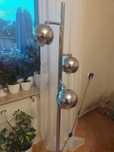 lampa stojąca podłogowa chrom glamour