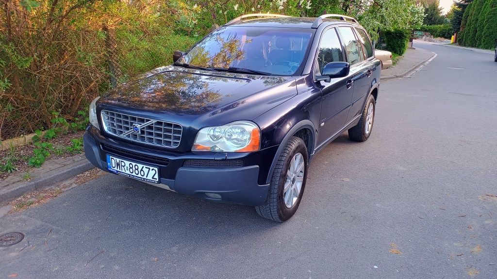 Volvo XC90 D5 2.4d 185/205KM 7osób automat AWD serwisowany Full opcja