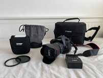 Canon 6d Mark II + Lente  24-105  1:4 L + Mochila + Filtros Tiffen