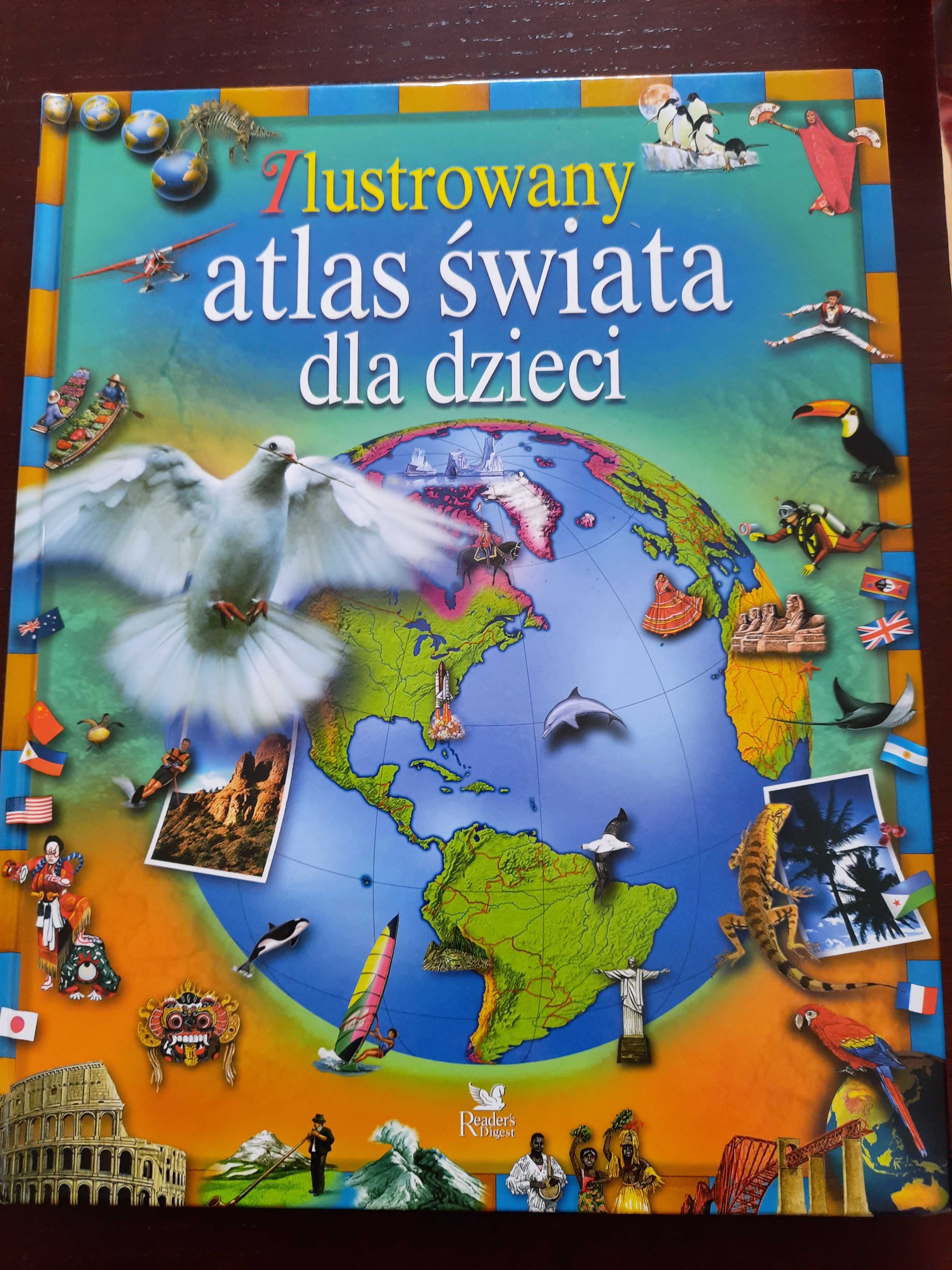 Ilustrowany atlas swiata dla dzieci