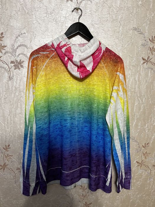 Реглан с радугой XL