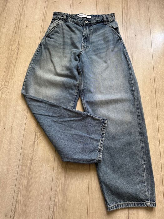 Bershka широкі джинси скейтери оверсайз слоучі бойфренди нові колекції