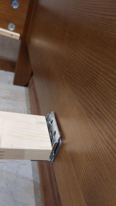 Łóżko stylowe lite drewno 140x200 160x200