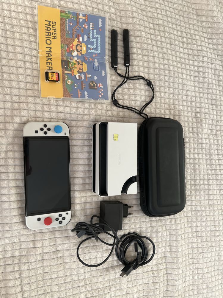Konsola Nintendo Switch OLED z dodatkami GWARANCJA