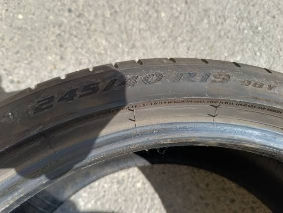 Opona Pirelli P zero 245/40/19 6.8mm