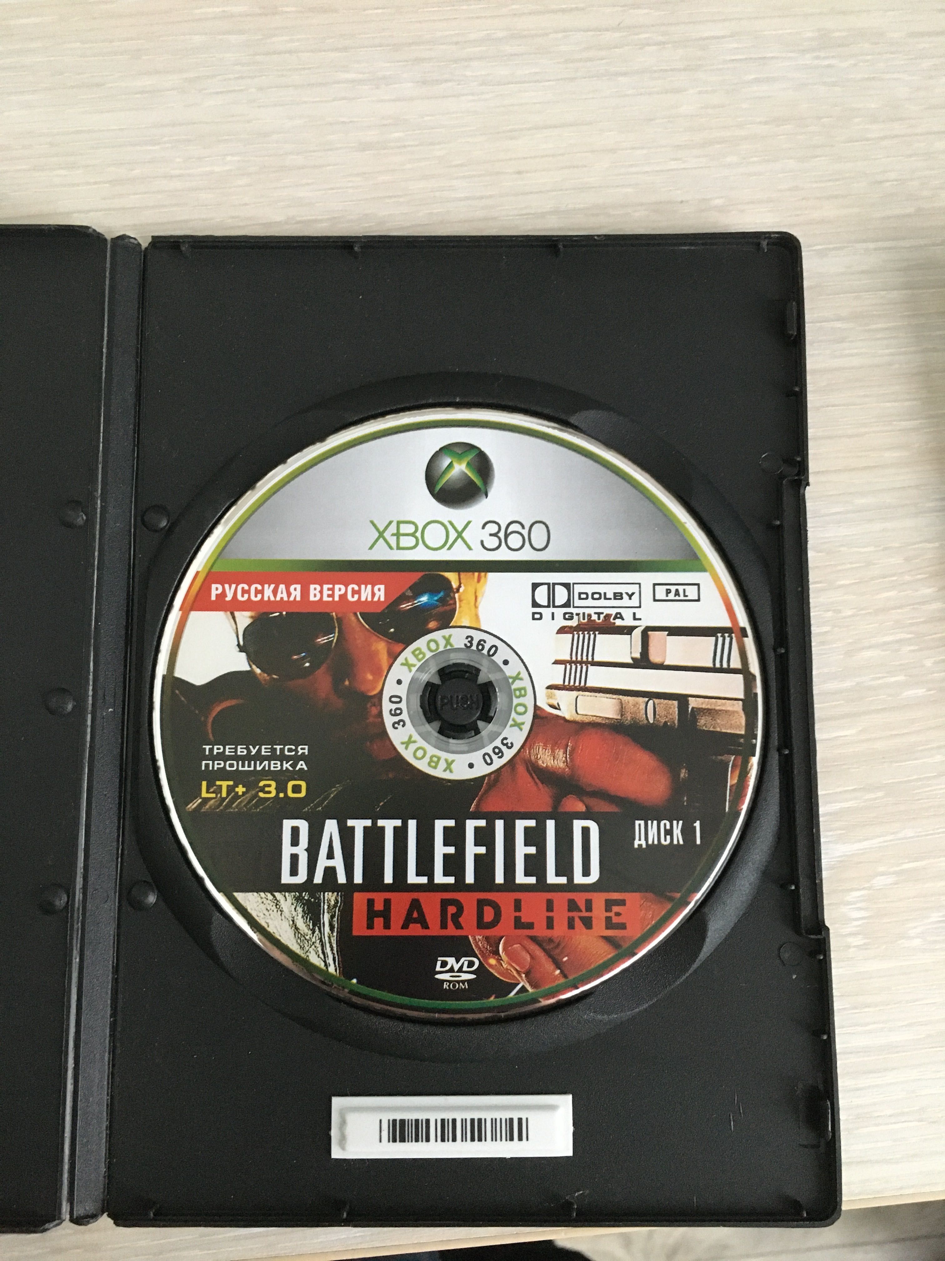 Диск Battlefield hardline на xBox 360