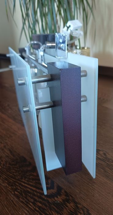 Komplet lamp. Dwa kinkiety 1 lampa sufitowa.