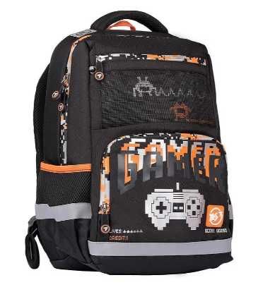 Школьный рюкзак YES S-50 Gamer с ортопедической спинкой 40х29х15 см
