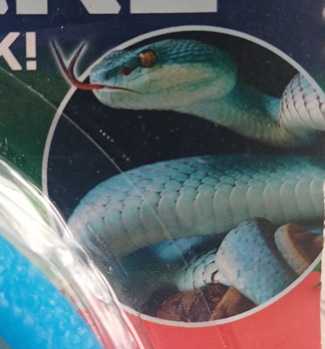 Zabawka gumowy wąż długi 70 cm prezent dla fanów zwierząt I biologii