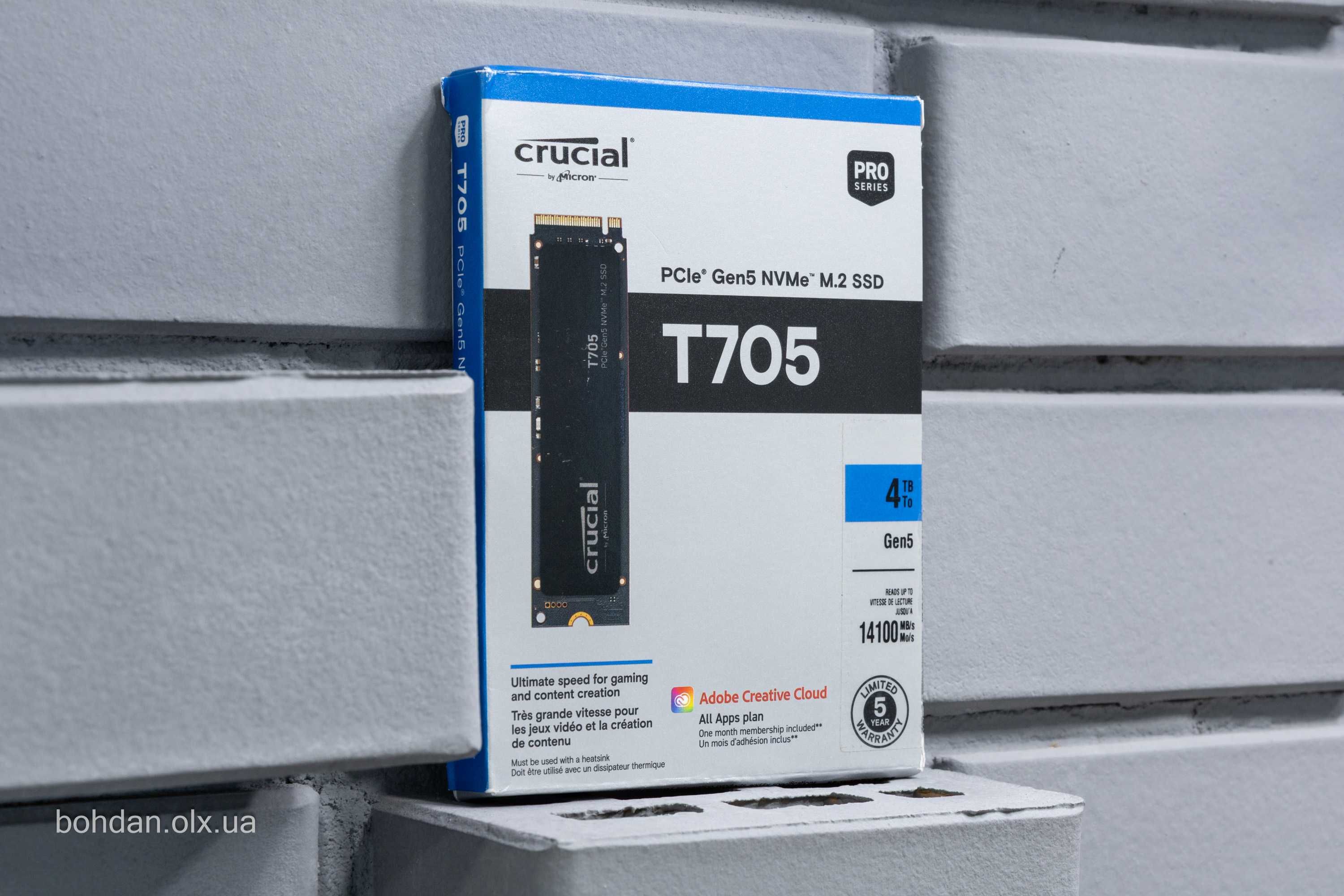 Crucial T705 4TB (CT4000T705SSD3)