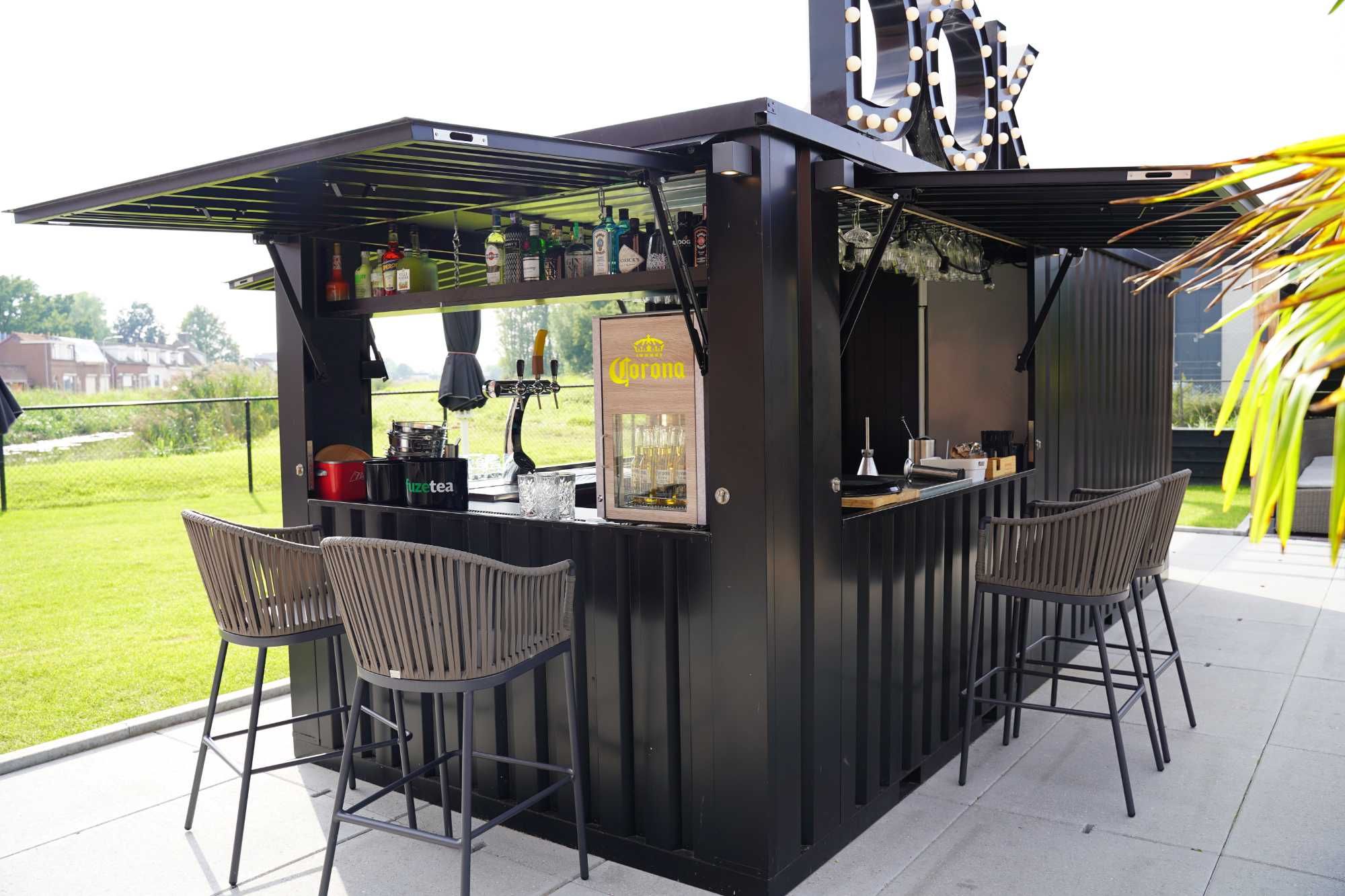 Contentor Bar para decorar terraço e usufruir com os amigos - [NOVO]