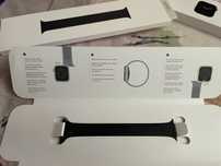 Opaska Solo Loop do Apple Watch w kolorze czarnym - rozmiar 5 (40mm)