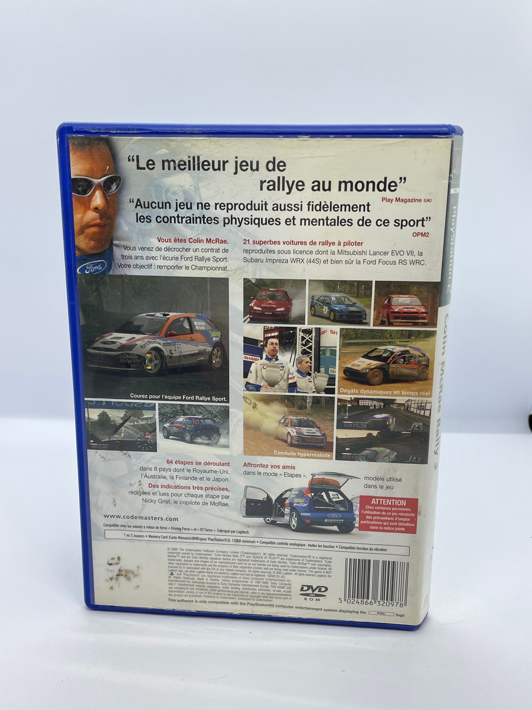 Colin McRae Rally 3 PS2 Po Angielsku