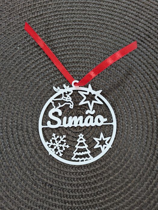 Bolas Natal Personalizadas com nome