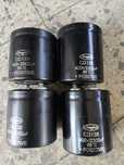 Conjunto de 4 condensadores 400V 2000 e 3300uF