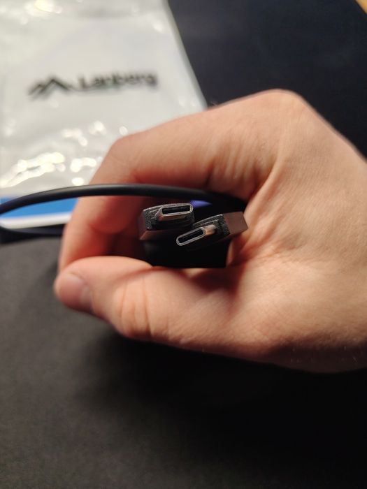 Kabel Lanberg USB C, 0.5m