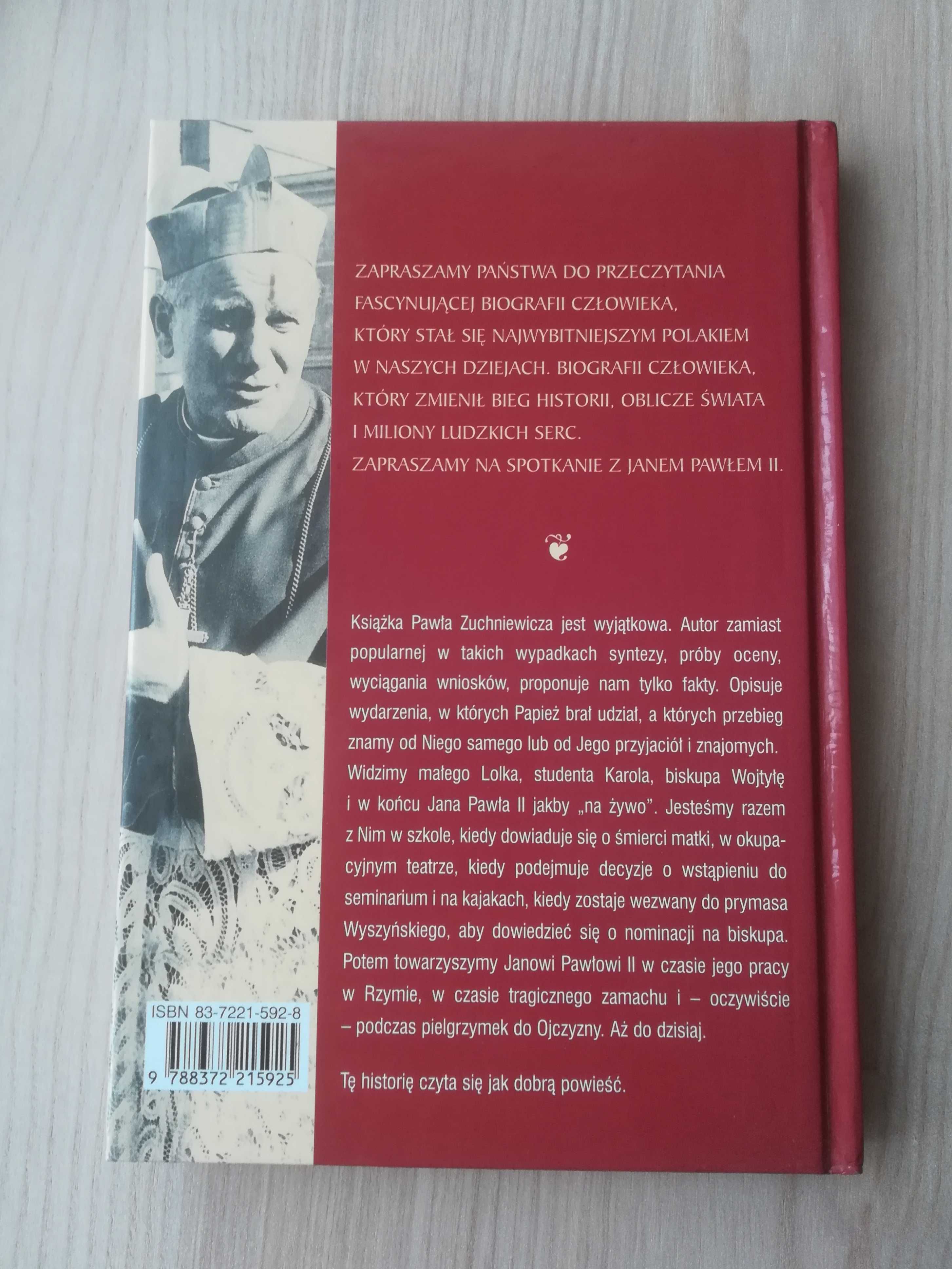 Nasz papież, Jan Paweł II - komplet 3 książek plus książka o Ojcu Pio