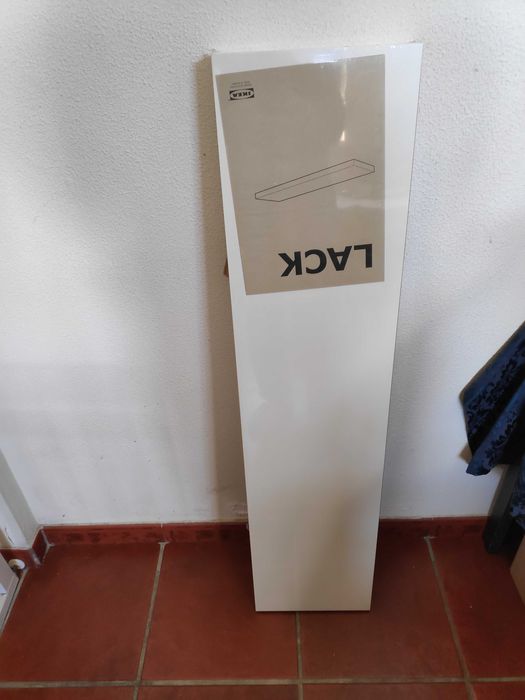 Prateleira estante parede, branca, nova