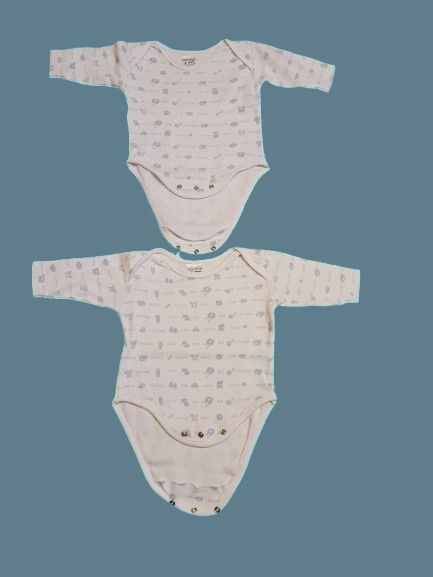 2 Bodys - 1 mês. 100% algodão