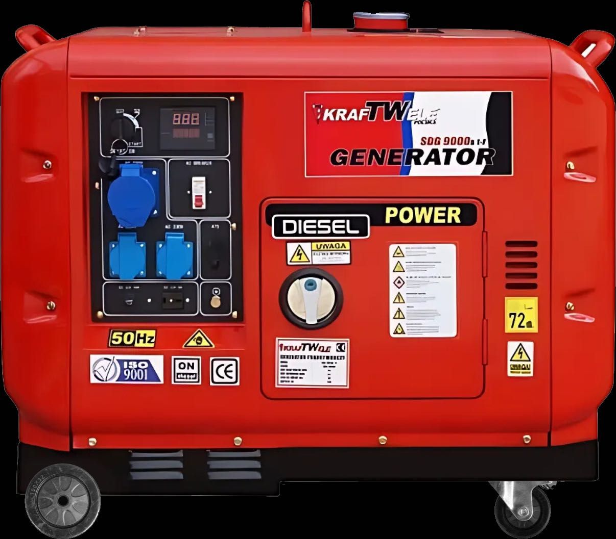 GENERATOR Agregat Prądotwórczy DIESEL 9.0 KVA 1-Faza- PROMOCJA TaxFREE
