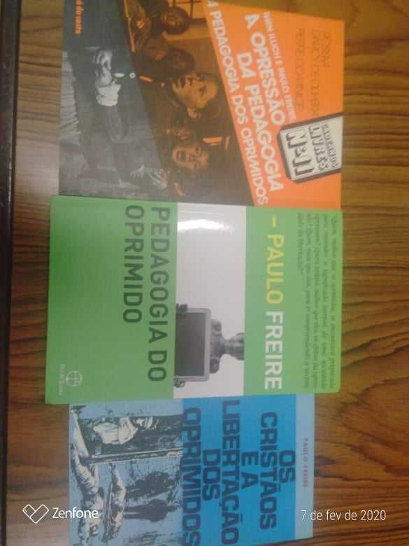 Paulo Freire e Rudolf Steiner  - 52 livros sobre educação