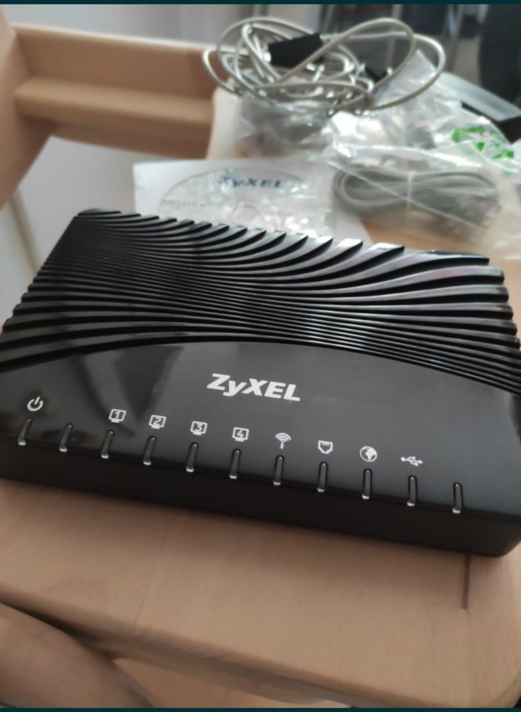 Zyxel Router ruter do internetu do komputera laptopa VMG-1312 B Series