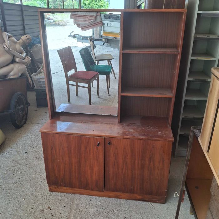 Komoda z lustrem szafa do renowacji