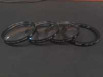 Vendo 3 filltros close-Up para 52mm e 58mm