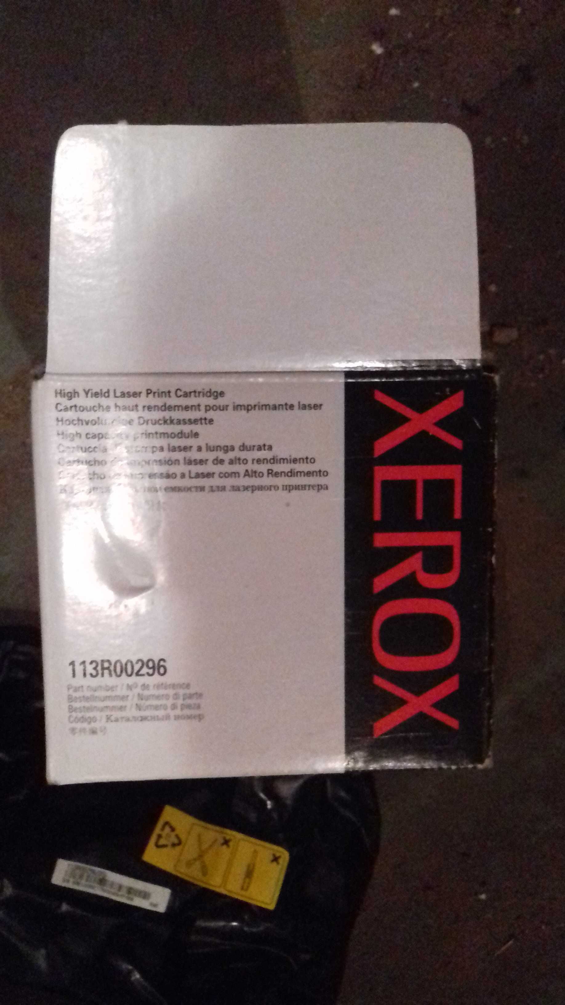Toner XEROX 113R00296