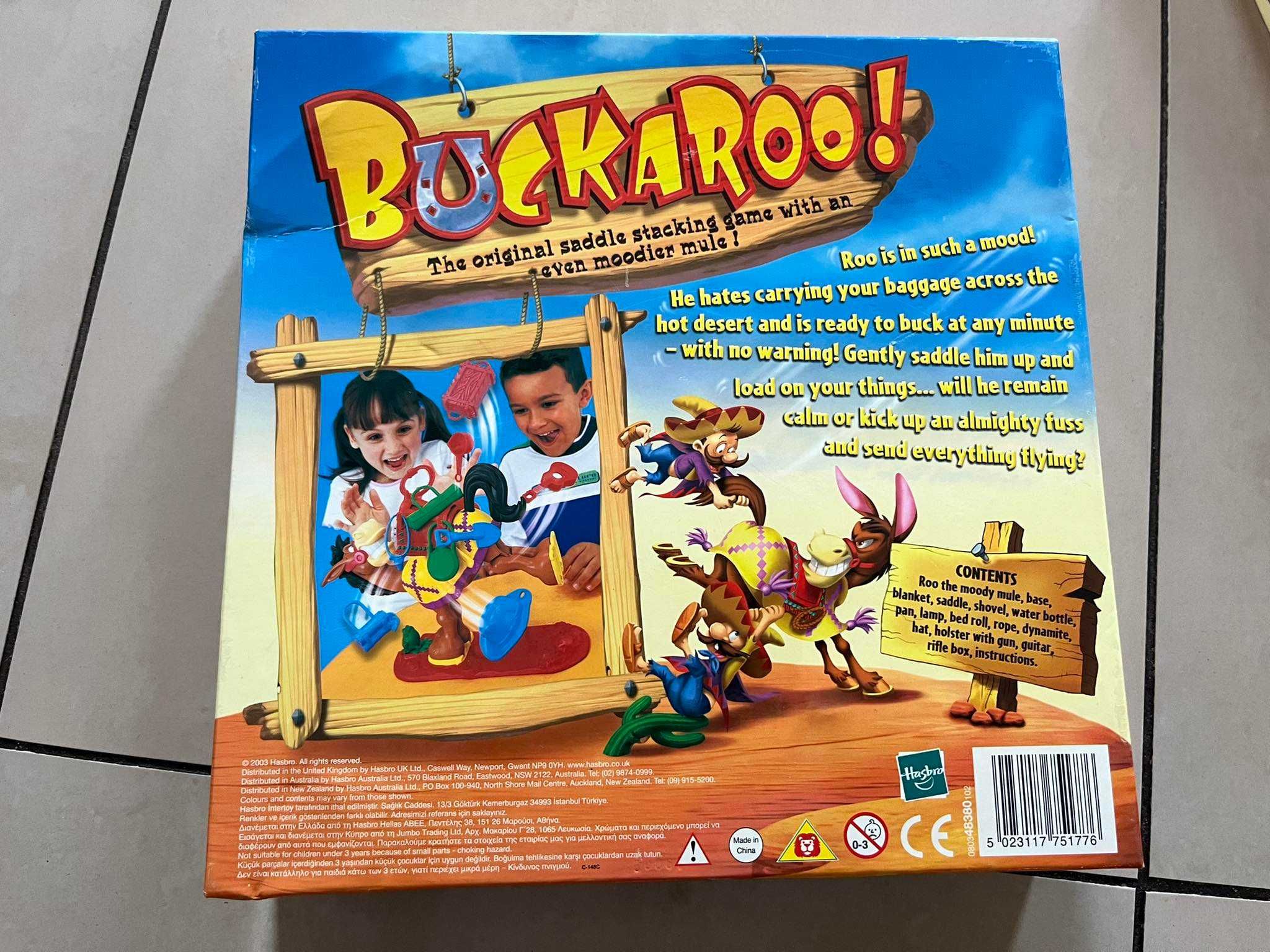 Gra zręcznościowa dla dzieci Hasbro Buckaroo koń skaczący