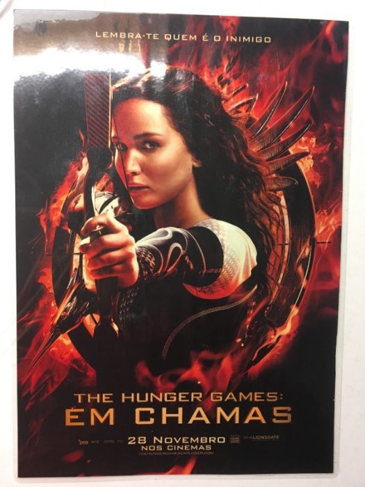 Poster A4 - Hunger Games / Jennifer Lawrence