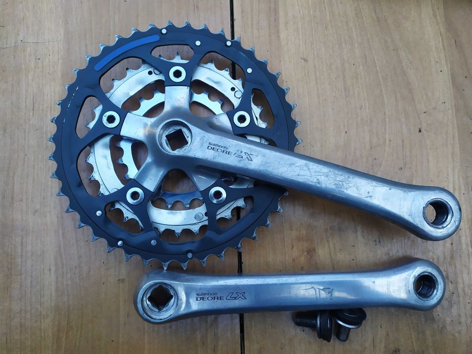 Shimano Deore LX korby FC-M563 Retro 22/32/42t dł.170mm Polecam
