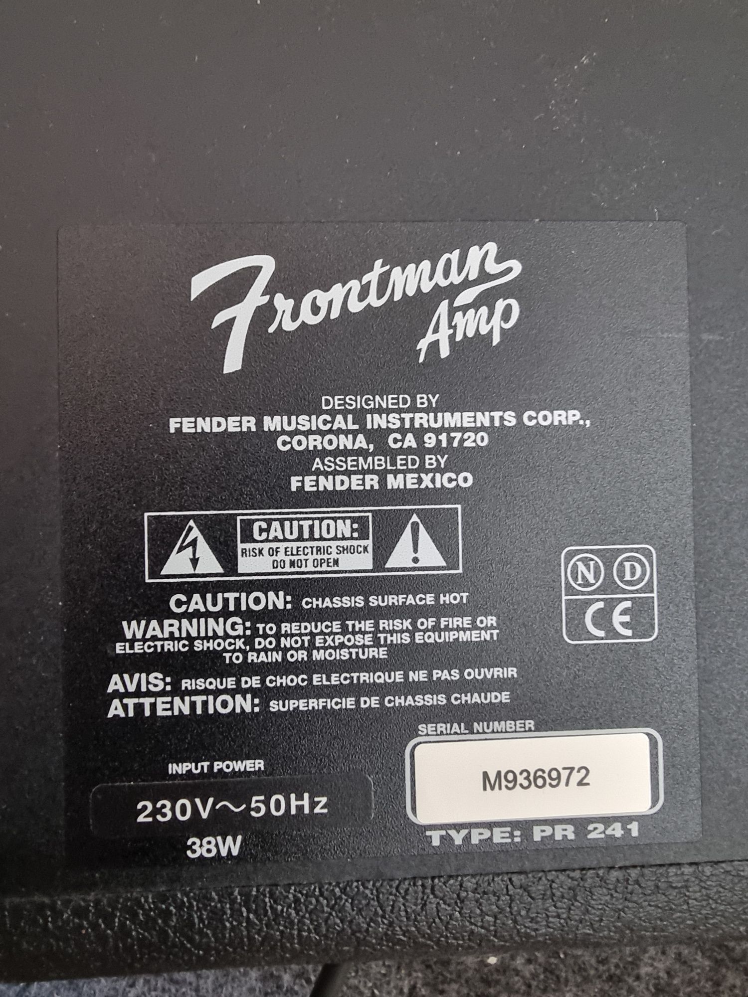 Wzmacniacz Fender gitarowy 38 W
