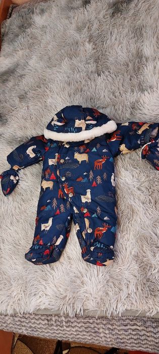 Комбінезон дитячий зима-осінь 0-3 місяці