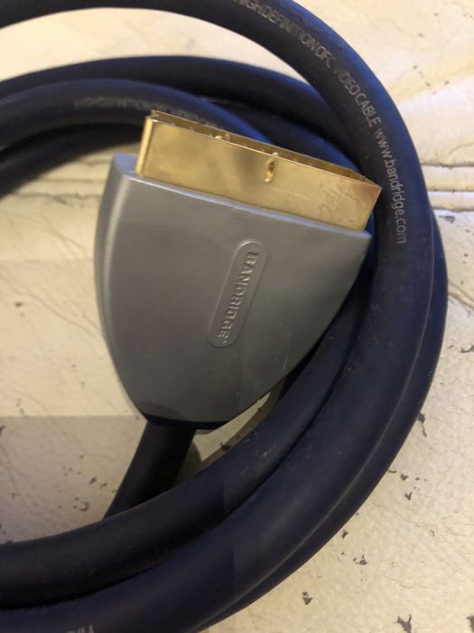 Cabo vídeo alta definição scart Bainbridge