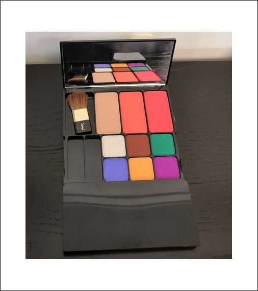 Coffret / paleta de sombras e blush Yves Saint Laurent (NOVO)