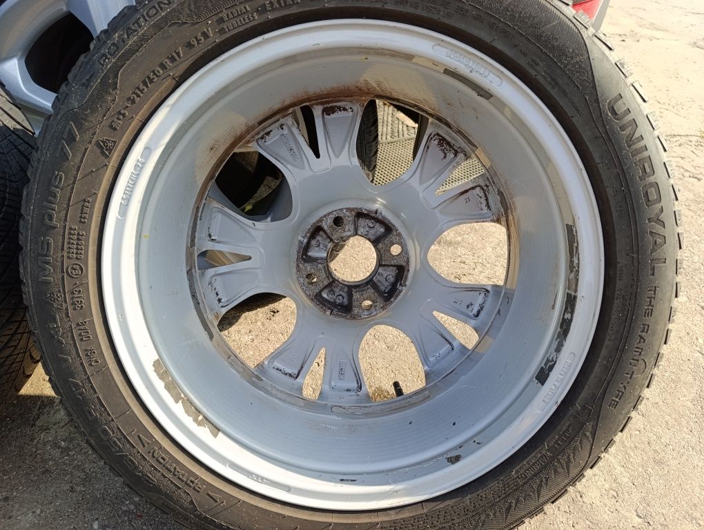 Citroen C4 Grand Picasso felgi 17 cali ładny stan z Niemiec 4 x 108