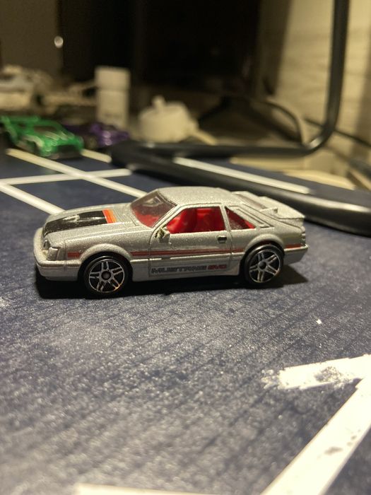 84’ Mustang SVO - grey - loose - Hotwheels