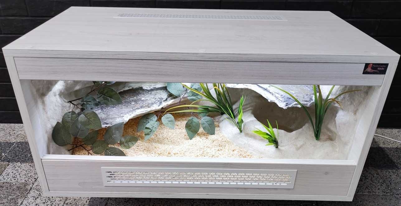 Terrarium tropikalne nr541 80/40/40 dla węża boa pyton NA ZAMÓWIENIE