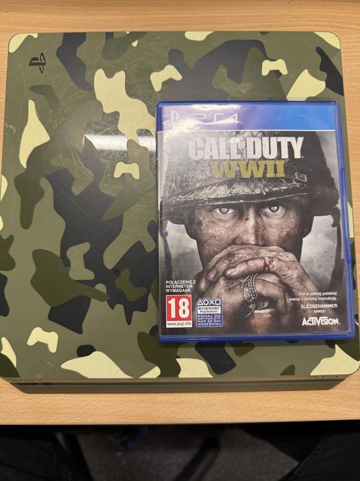 Konsola Sony PlayStation 4 Slim 1 TB Zielony Kamuflaż