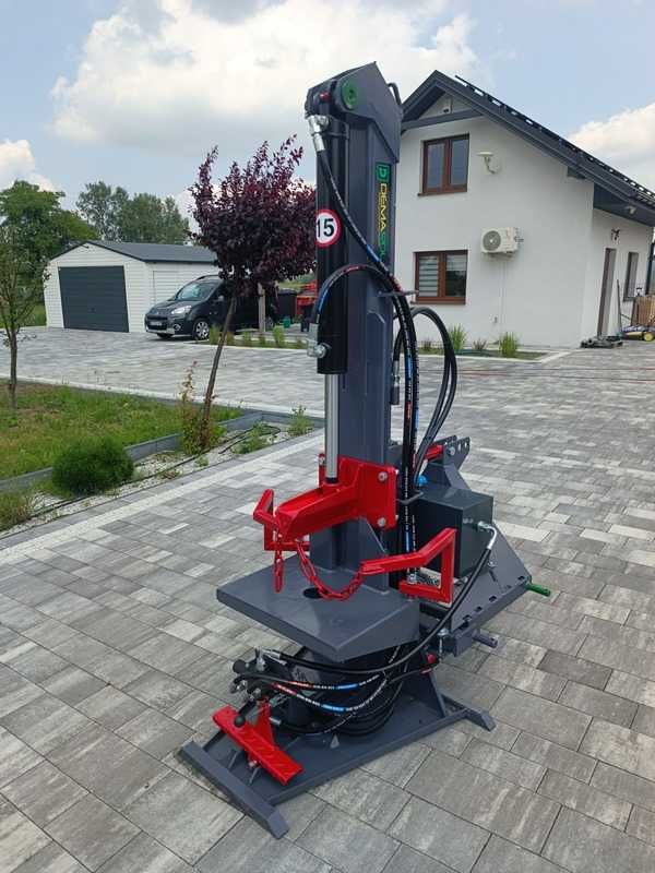 Łuparka Hydrauliczna na Wałek WOM do Ciągnika 20 Ton z Własną Pompą